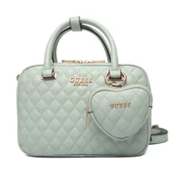 Torebki damskie - Torebka Guess Atabey HWQG98 94050 Zielony - miniaturka - grafika 1