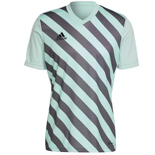Adidas, Koszulka ENTRADA 22 GFX JSY HF0119, L, niebieski - Koszulki sportowe męskie - miniaturka - grafika 1