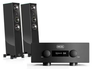 Hegel H600 (czarny) + Midex 2 (czarny) - Zestawy stereo - miniaturka - grafika 1