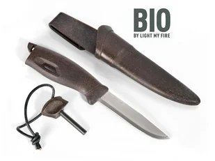 Light My Fire Nóż z krzesiwem FireKnife Brown - Noże - miniaturka - grafika 1