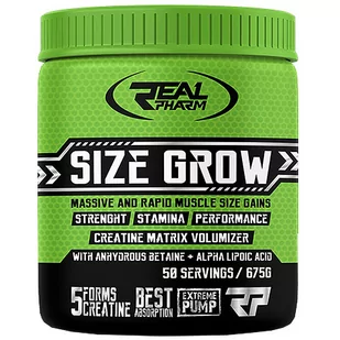 Real Pharm Size Grow 675g - Kreatyna - miniaturka - grafika 1