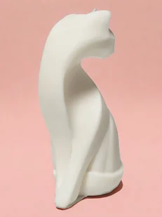 Świeca sojowa - Kocia Elegancja - 210 ml - Bezzapachowa - Świece - miniaturka - grafika 1