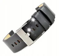 Akcesoria do zegarków - Pasek skórzany do zegarka W58 - czarny - 20mm + GRAWER - miniaturka - grafika 1