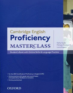 Gude Kathy, Duckworth Michael, Rogers Loius Proficiency masterclass student&#039;s book with online skills &amp; language practice - mamy na stanie, wyślemy natychmiast - Książki do nauki języka angielskiego - miniaturka - grafika 2