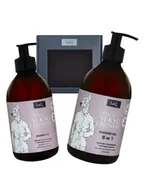 Zestawy kosmetyków damskich - Doberman zestaw żel pod prysznic 500 ml + szampon do włosów 300 ml - miniaturka - grafika 1