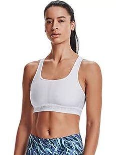 Under Armour Damski biustonosz crossback średni - Biustonosze - miniaturka - grafika 1