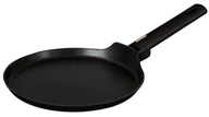 Patelnie - Czarna tytanowa patelnia do naleśników N2-S54 - miniaturka - grafika 1