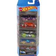 Samochody i pojazdy dla dzieci - Hot Wheels Samochodziki 5-Pak X-Races  HTV41 - miniaturka - grafika 1