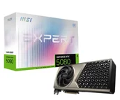 Karty graficzne - MSI GeForce RTX 5080 Expert OC 16GB GDDR7 DLSS4 - miniaturka - grafika 1