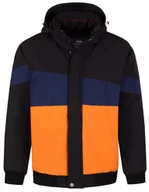 Kurtki męskie - KURTKA MĘSKA OCIEPLANA Z KAPTUREM 4CGP - XXL - miniaturka - grafika 1