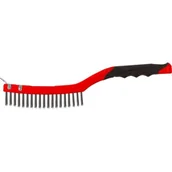 Nożyczki krawieckie - Proline SZCZOTKA DRUCIANA STAL 3X19 RZĘDÓW 340MM PROLINE 32613 - miniaturka - grafika 1