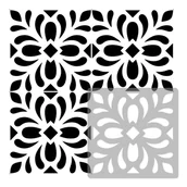 Szablony malarskie - Nakleo szablon malarski // płytki - kafelki // MAGROS - 30x30cm - miniaturka - grafika 1