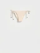 Stroje kąpielowe - Reserved - Dół od bikini - kremowy - miniaturka - grafika 1
