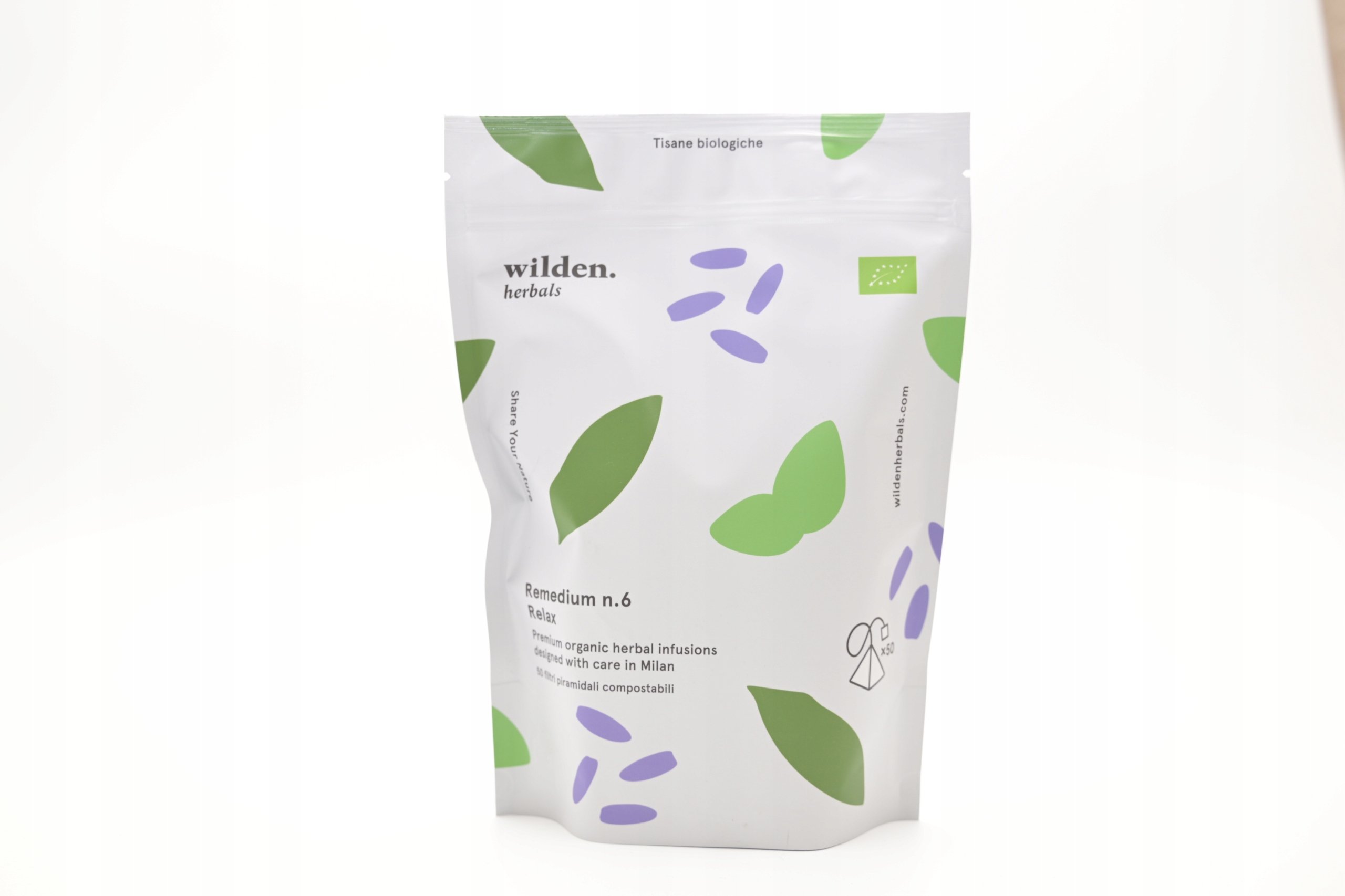 Mieszanka ziołowa Remedium n.6 Relax Wilden Herbals 50 szt w SoftPack