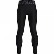 Legginsy - Chłopięce legginsy treningowe UNDER ARMOUR UA HG Armour Leggings - czarne - miniaturka - grafika 1