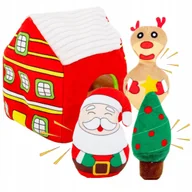 Zabawki dla psów - Zabawka Interaktywna Dla Psa Piszczaca Pluszowa Do Zucia Wzbogacajaca - miniaturka - grafika 1