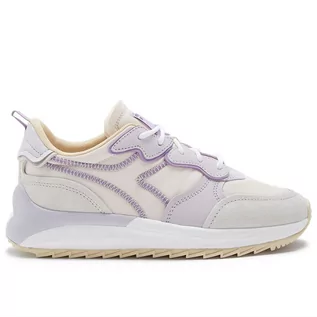 Buty sportowe damskie - Buty Diadora Jolly Logo 501.178621-C0692 - beżowo-fioletowe - grafika 1