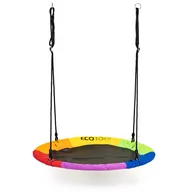 Place zabaw - Ecotoys Ecotoys Huśtawka ogrodowa bocianie gniazdo 100cm ECOTOYS 1573 - miniaturka - grafika 1