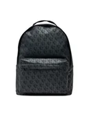 Plecaki - Calvin Klein Jeans Plecak Matte Aop Center Zip Bp 43 LV04G3112G Czarny - miniaturka - grafika 1