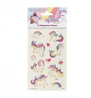 Zabawki kreatywne - Tatuaże dla dzieci jednorożce unicorn, 12 szt. - miniaturka - grafika 1
