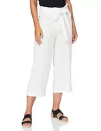 Spodnie damskie - Superdry Eden Linen Trouser Spodnie damskie, Ecru (Chalk White Fu4), rozmiar uniwersalny/rozmiar producenta: 42K - miniaturka - grafika 1