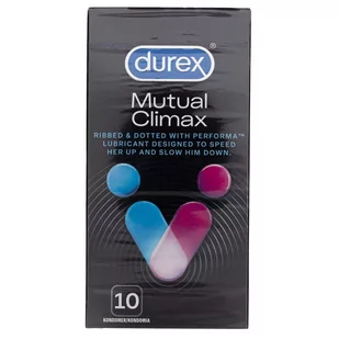 Durex Reckitt Benckiser prezerwatywy Mutual Climax - 10 sztuk DX-3062013 - Prezerwatywy - miniaturka - grafika 1