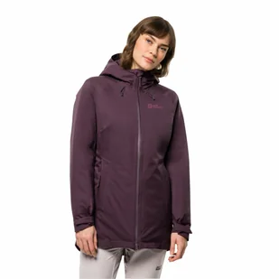 Damska kurtka Jack Wolfskin STIRNBERG INS JKT W grapevine - XS - Kurtki damskie - miniaturka - grafika 1