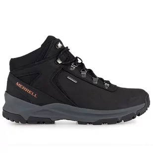 Buty Merrell Erie Mid Leather Waterproof J500151 - czarne - Buty zimowe męskie - miniaturka - grafika 1