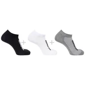 Skarpetki męskie - Skarpety Salomon Everyday Lite Low 3-Pack Rozmiar skarpet: 39-41 / Kolor: czarny/szary - miniaturka - grafika 1