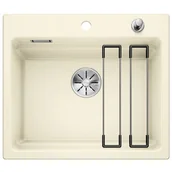 Zlewozmywaki - Blanco Etagon 6 PuraPlus ceramiczny KA magnolia połysk 525157 525157 - miniaturka - grafika 1