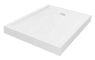 New Trendy B-0607 Brodzik MILD akrylowy prostokątny 90x70x11,5 biały - Brodziki prysznicowe - miniaturka - grafika 1