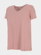 Koszulki i topy damskie - 4F, T-shirt damski, TSD352 różowy, rozmiar S - miniaturka - grafika 1