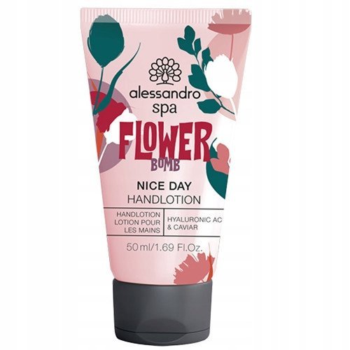 Alessandro Nice Day FLOWER BOMB krem intensywnie nawilżający do rąk 50ml