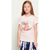 Koszulki dla dziewczynek - Guess T-shirt Regular Fit - miniaturka - grafika 1