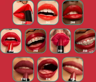 3INA MAKEUP 3INA Makeup - Vegan - Cruelty Free - The Lipstick 234 - długotrwała pomadka do ust - matowa - wodoodporna - mocno pigmentowana pomadka - świeża czerwona - matowana The Lipstick 234 - Szminki - miniaturka - grafika 6