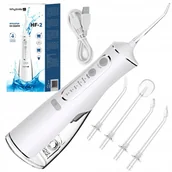 Irygatory do zębów - MOCNY Irygator do Zębów WhySmile Dentystyczny BEZPRZEWODOWY 4 tryby 5 Dysz HF-2 - miniaturka - grafika 1