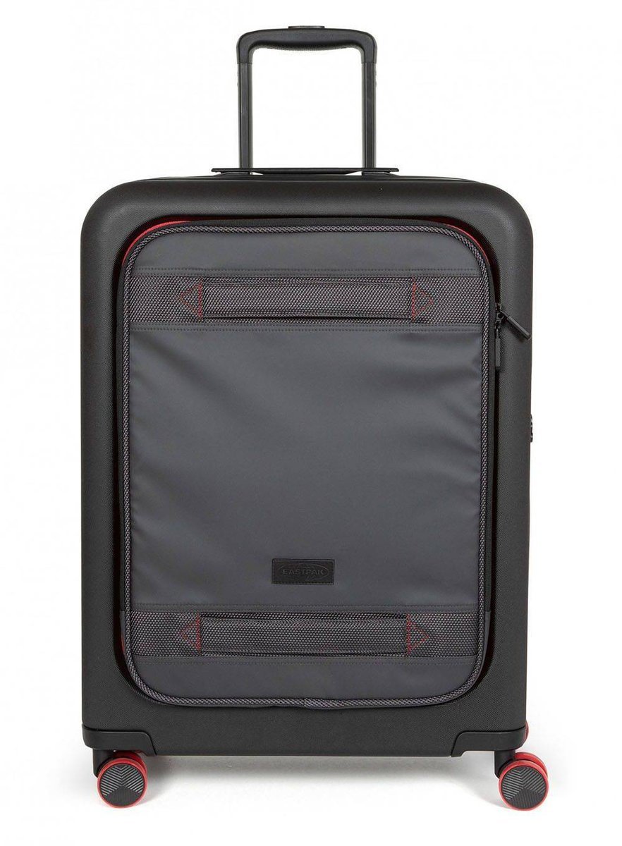Walizka średnia hybrydowa Eastpak Cnnct Case M - accent grey