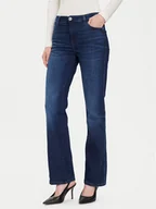 Spodnie damskie - Guess Jeansy W5BA15 D0791 Niebieski Straight Fit - miniaturka - grafika 1
