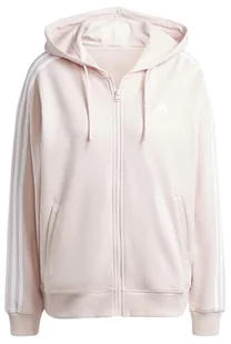adidas Damska bluza z kapturem Essentials French Terry Oversized, zapinana na zamek, XS - Bluzy damskie - miniaturka - grafika 1