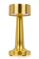 Lampy stojące - King Home Lampa biurkowa LEE złota wbudowana bateria LED LEE.GOLD - miniaturka - grafika 1