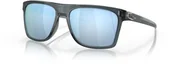 Okulary przeciwsłoneczne - Oakley Okulary przeciwsłoneczne LEFFINGWELL Crystal Black, Prizm Deep Water Polarized OO9100-05 - miniaturka - grafika 1