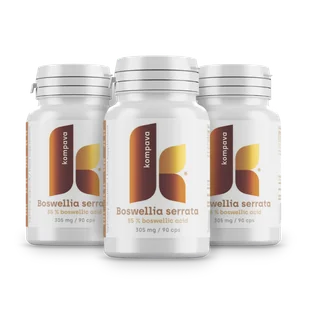 3-pack Boswellia serrata - Stawy, mięśnie, kości - miniaturka - grafika 1