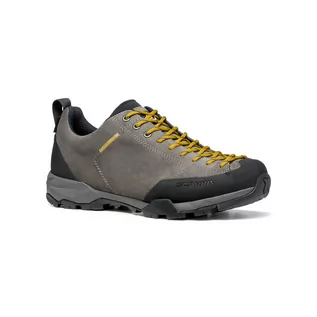 Buty trekkingowe męskie - Męskie buty turystyczne Scarpa MOJITO TRAIL GTX titanium/mustard - 42,5 - grafika 1