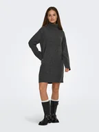 Sukienki - ONLY Sukienka dzianinowa w kolorze antracytowym - miniaturka - grafika 1