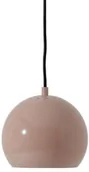 Lampy sufitowe - Frandsen - Ball Lampa Wisząca Ø18 Glossy Nude Frandsen - miniaturka - grafika 1