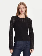 Bluzki damskie - Guess Bluzka W5BP13 K1180 Czarny Slim Fit - miniaturka - grafika 1