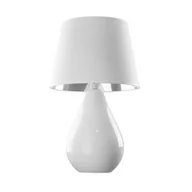 Lampy stojące - TK Lighting Lampka nocna szklana Lacrima White Wysyłka za 0 zł 5453 - miniaturka - grafika 1