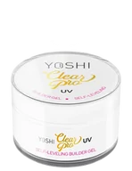 Żele do paznokci - Yoshi - Żel UV/LED Clear Pro Self Leveling 50ml - miniaturka - grafika 1