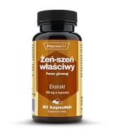 Witaminy i minerały dla sportowców - PHARMOVIT PHARMOVIT Żeń-Szeń Właściwy 90caps - miniaturka - grafika 1