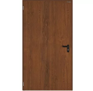 Drzwi zewnętrzne Technical 40 80 cm, lewe, orzech